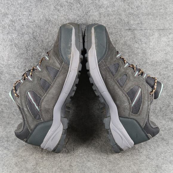 Hi Tec Shoes Womens 8.5 Hiking Boots Waterproof Leather Lace up Trail Outdoor - Picture 9 of 12